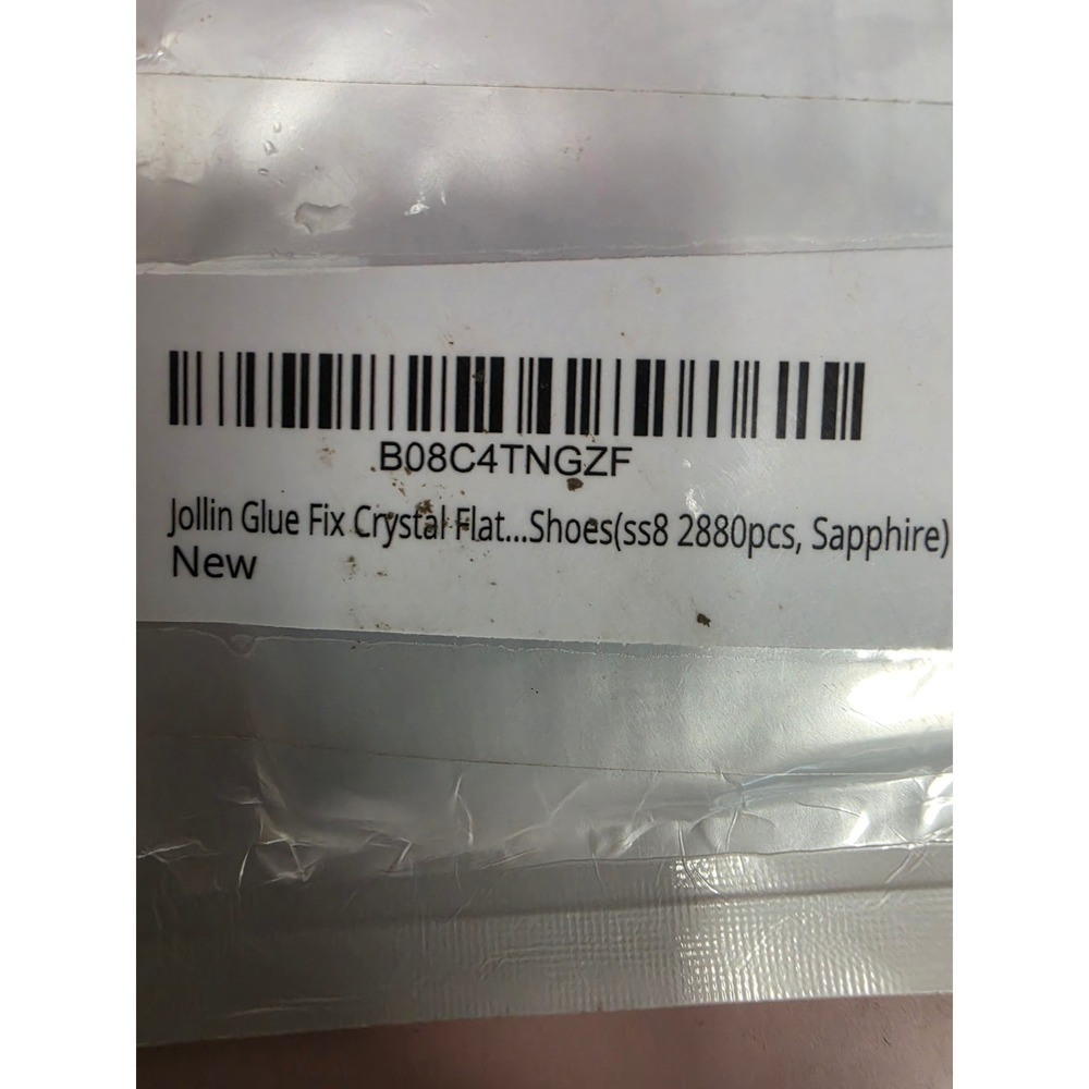 Jollin SS8 Sapphire Blue Glass Rhinestones Non Hotfix 2880 Pcs B08C4TNGZF - Picture 6 of 11